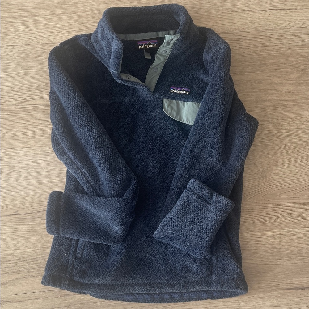 Patagonia Re-Tool Snap - Navy - Size Small